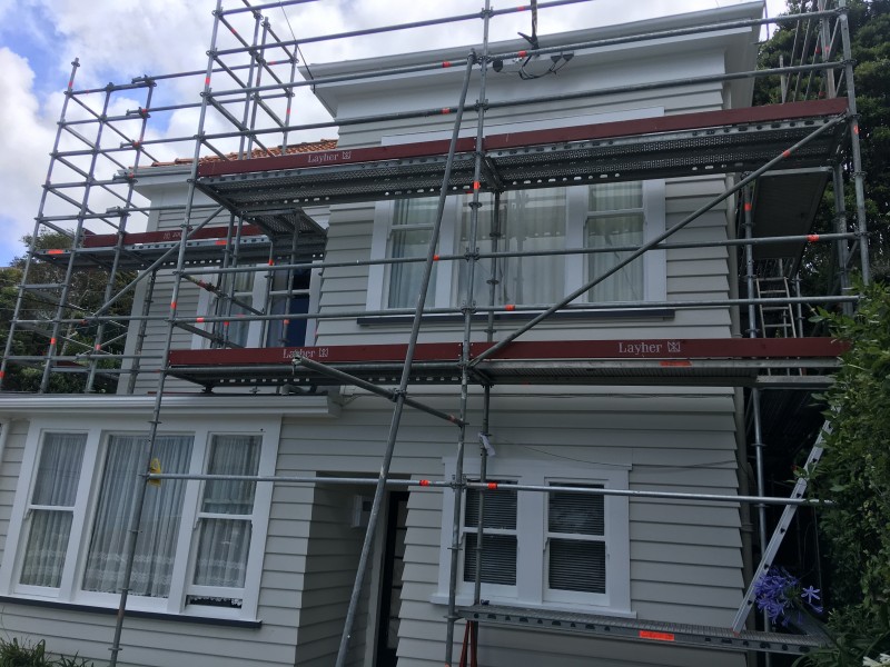 Recladding and Painting Wellington painter wellington - VH Painting Services After - VH Painting